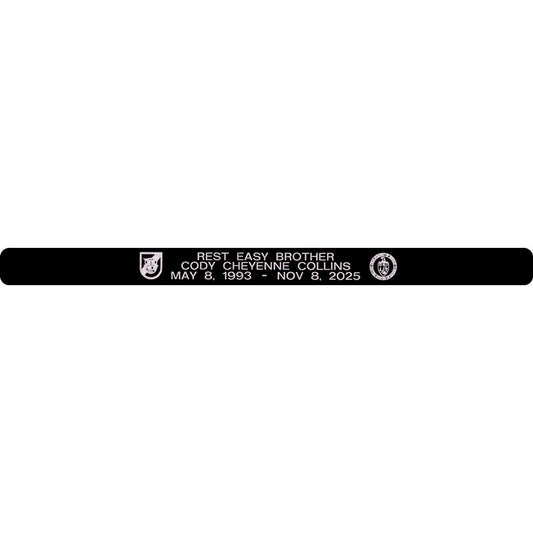 Cody Cheyenne Collins Memorial Bracelet