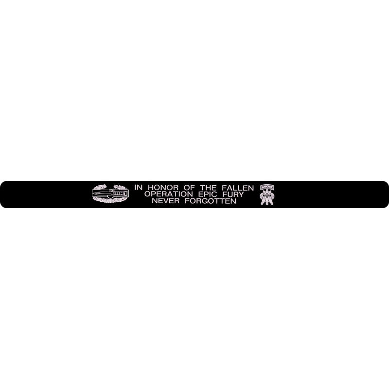 Operation Epic Fury Memorial Bracelet