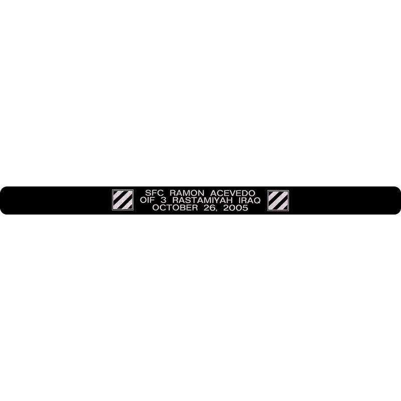 SFC Ramon Acevedo Memorial Bracelet