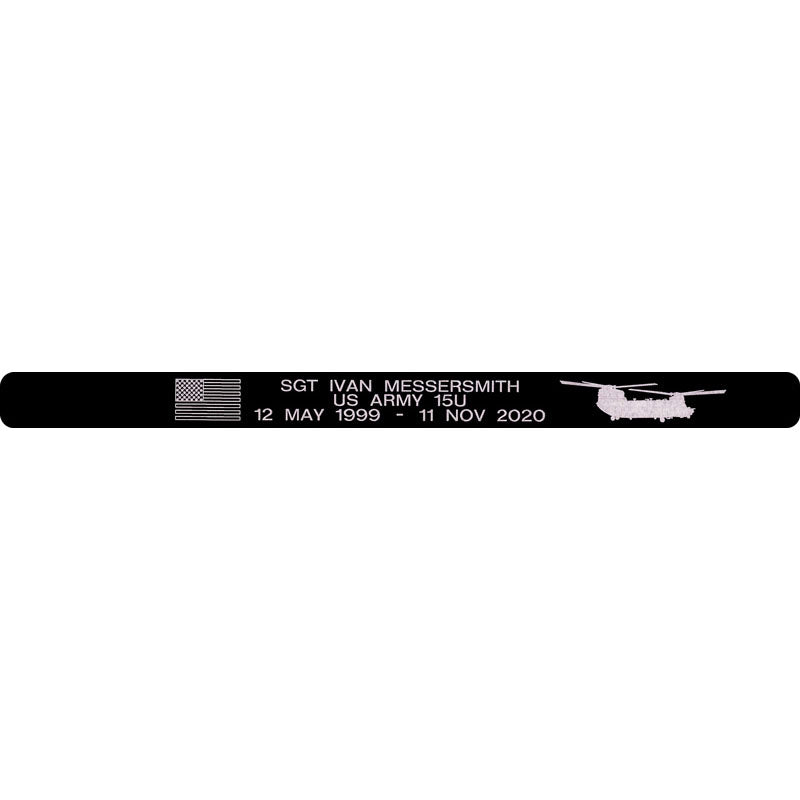SGT Ivan Messersmith Memorial Bracelet