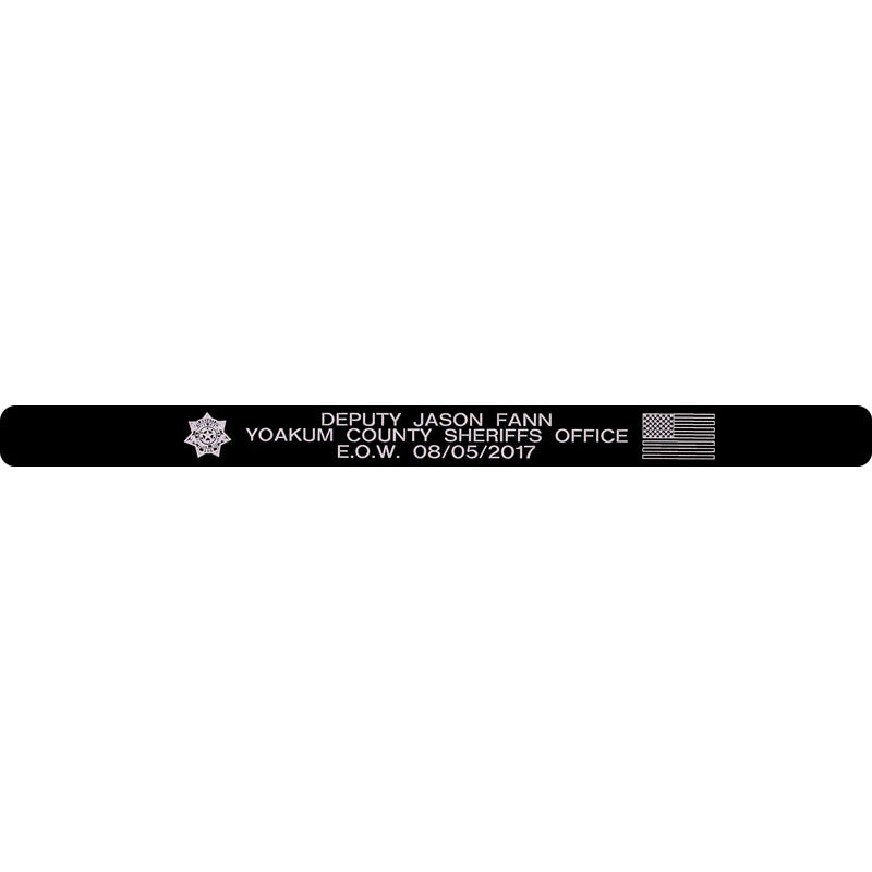 Deputy Jason Fann Memorial Bracelet