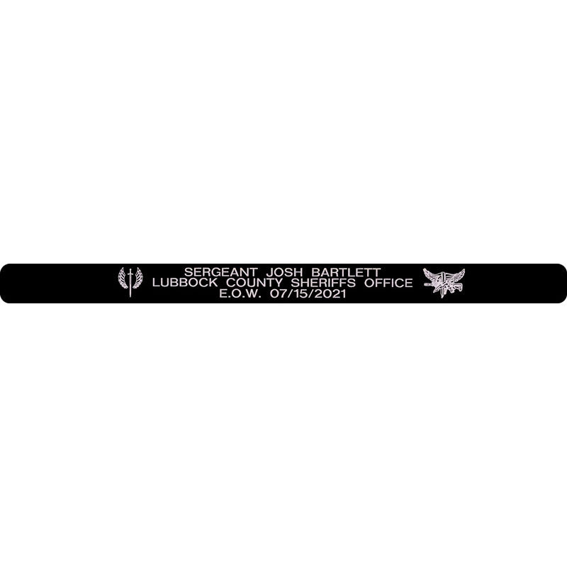 Sergeant Josh Bartlett Memorial Bracelet