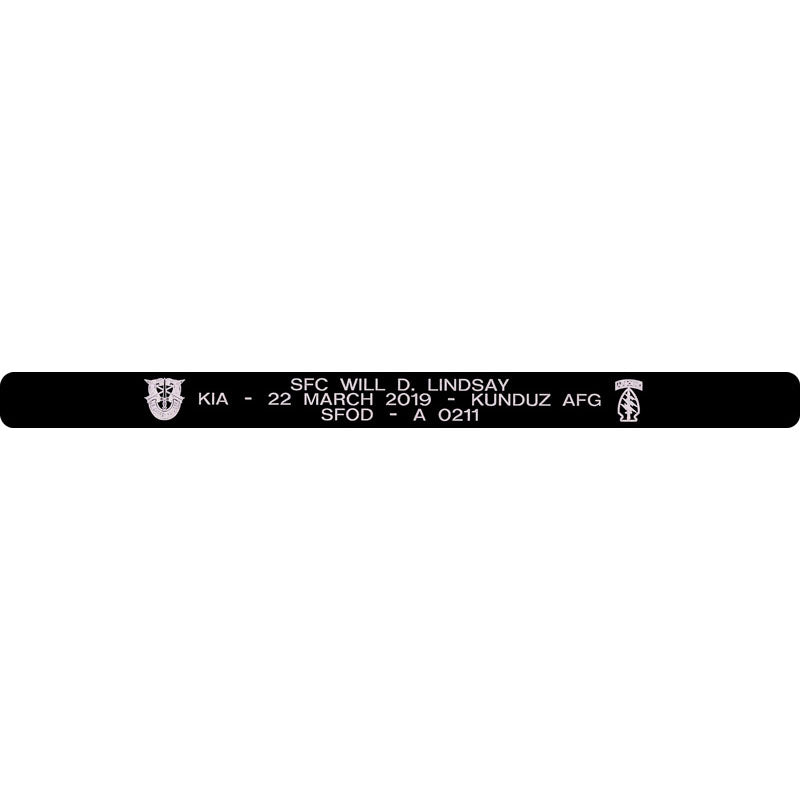 SFC Will D. Lindsay Memorial Bracelet