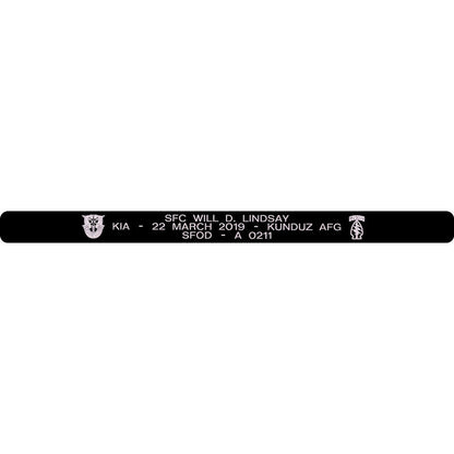 SFC Will D. Lindsay Memorial Bracelet
