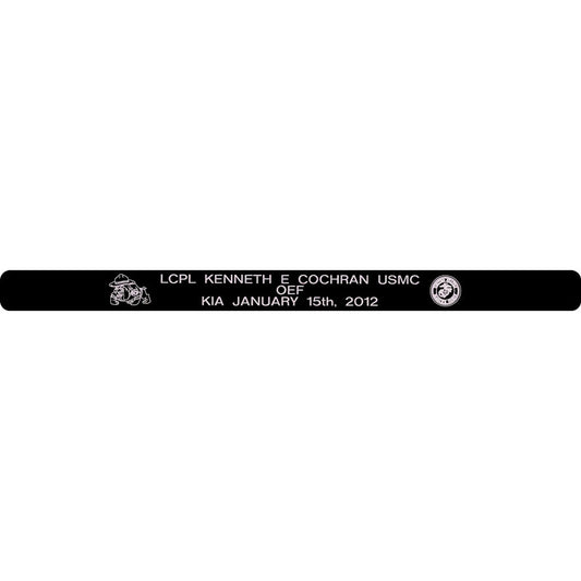 LCPL Kenneth E Cochran Memorial Bracelet