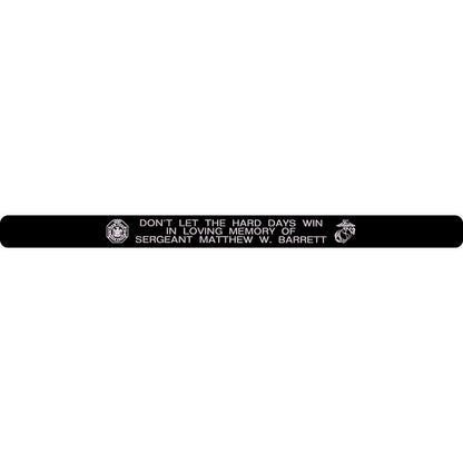 Sergeant Matthew W. Barrett Memorial Bracelet