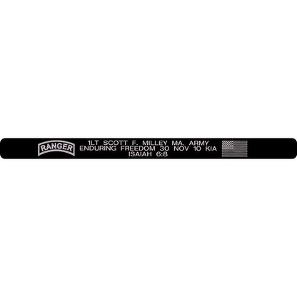 1LT Scott F. Milley Memorial Bracelet