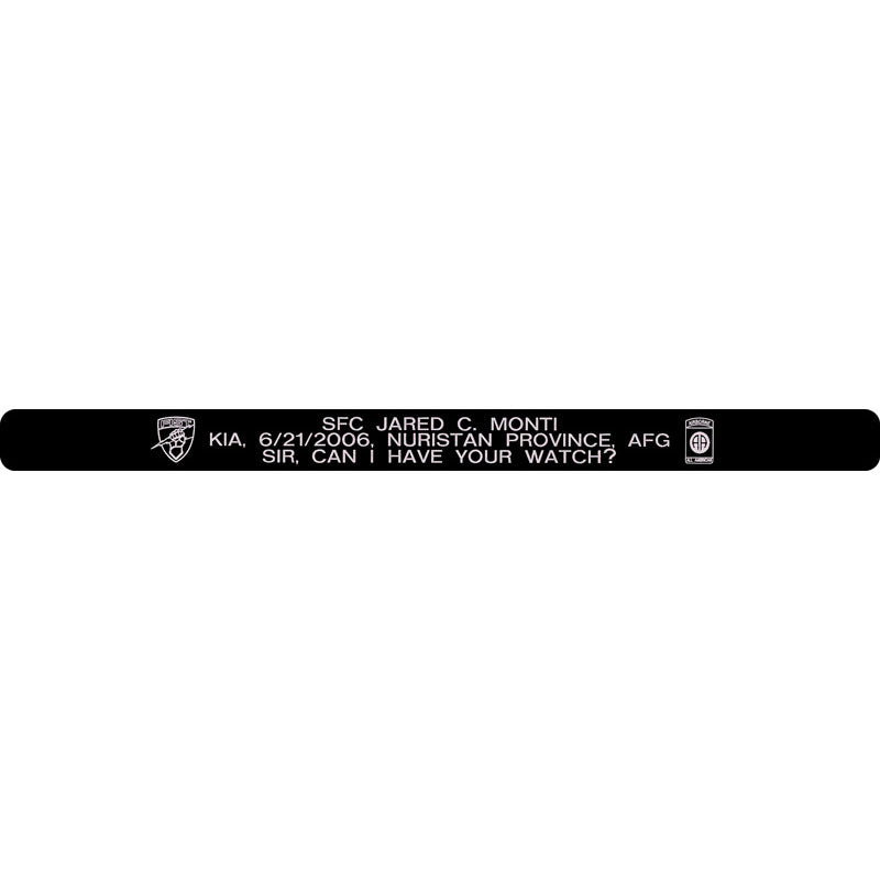 SFC Jared C. Monti Memorial Bracelet
