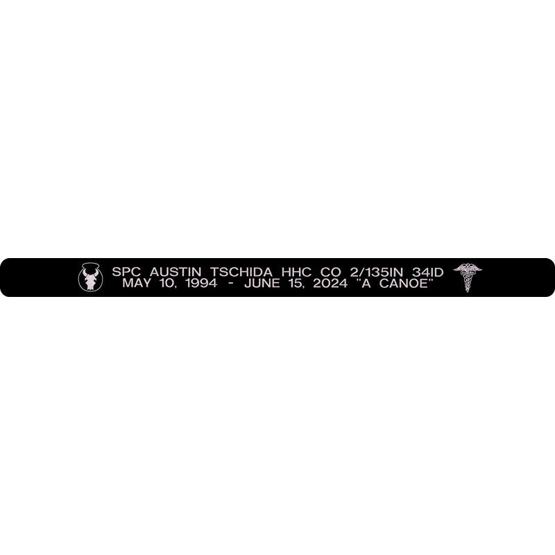 SPC Austin Tschida Memorial Bracelet