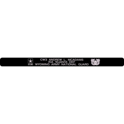 CW3 Andrew L. McAdams Memorial Bracelet