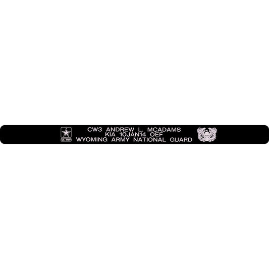 CW3 Andrew L. McAdams Memorial Bracelet