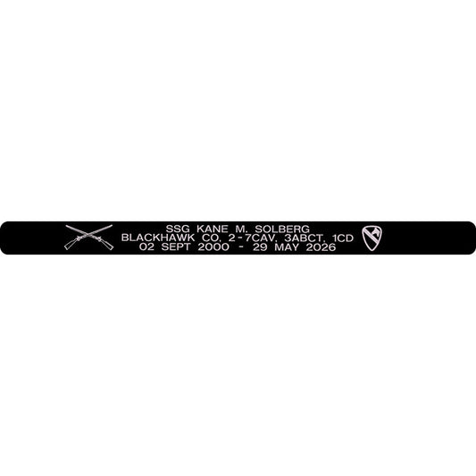 SSG Kane M. Solberg Memorial Bracelet