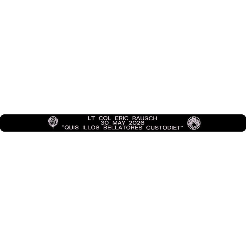 Lt Col Eric Rausch Memorial Bracelet