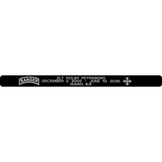 2LT Kolby Petraborg Memorial Bracelet