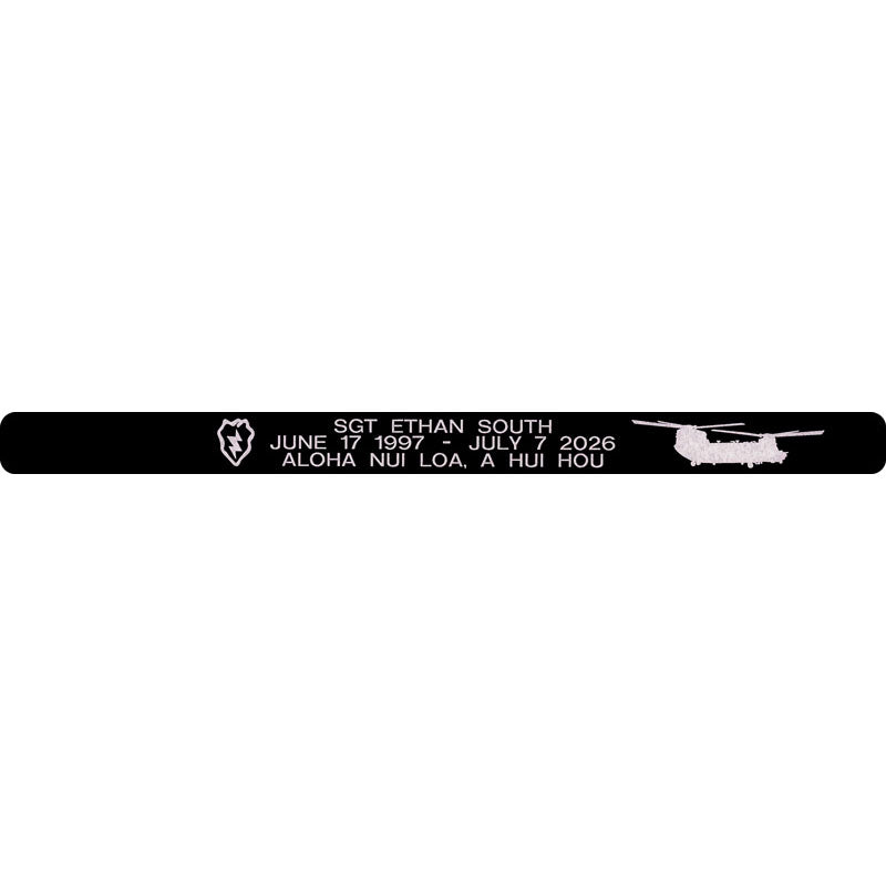 SGT Ethan South Memorial Bracelet