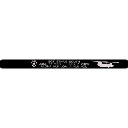 SGT Ethan South Memorial Bracelet