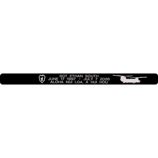 SGT Ethan South Memorial Bracelet