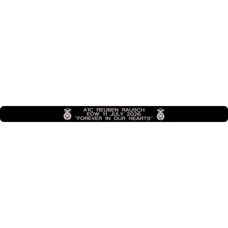 A1C Reuben Rausch Memorial Bracelet
