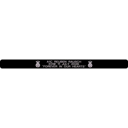 A1C Reuben Rausch Memorial Bracelet