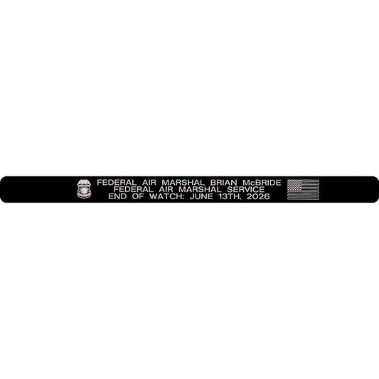 Federal Air Marshal Brian McBride Memorial Bracelet