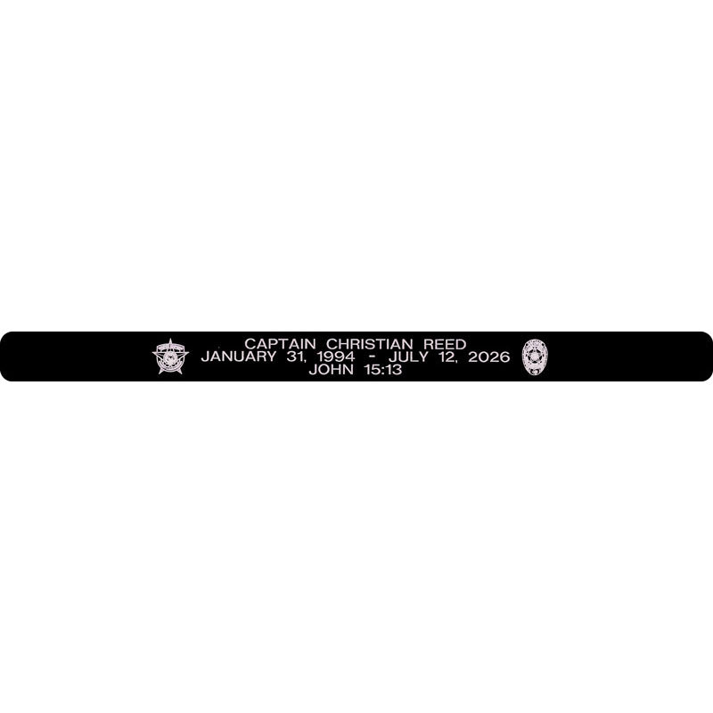 Captain Christian Reed Memorial Bracelet