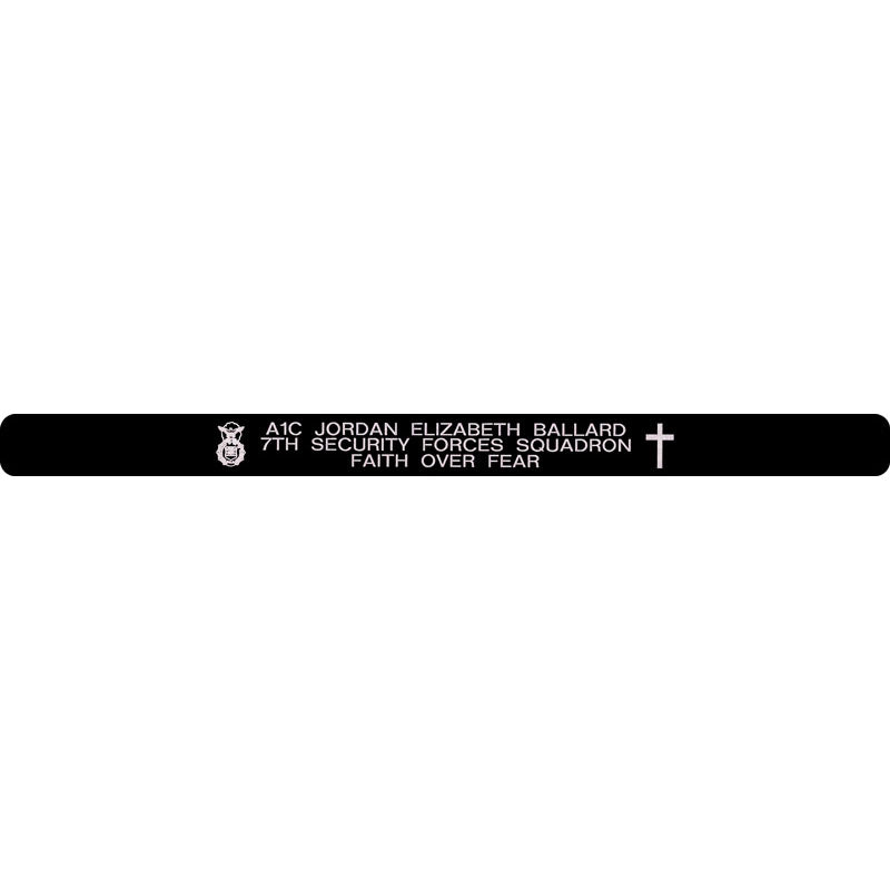 A1C Jordan Elizabeth Ballard Memorial Bracelet