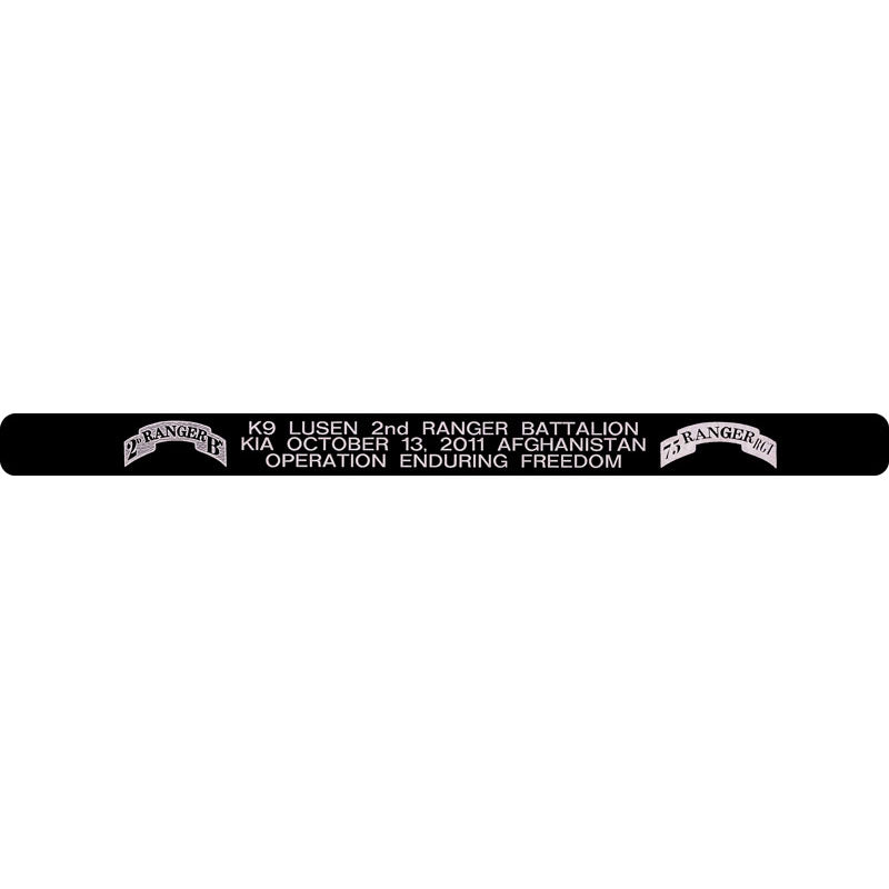 K9 Lusen Memorial Bracelet