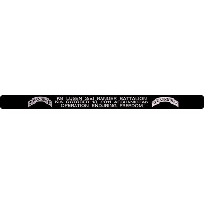 K9 Lusen Memorial Bracelet