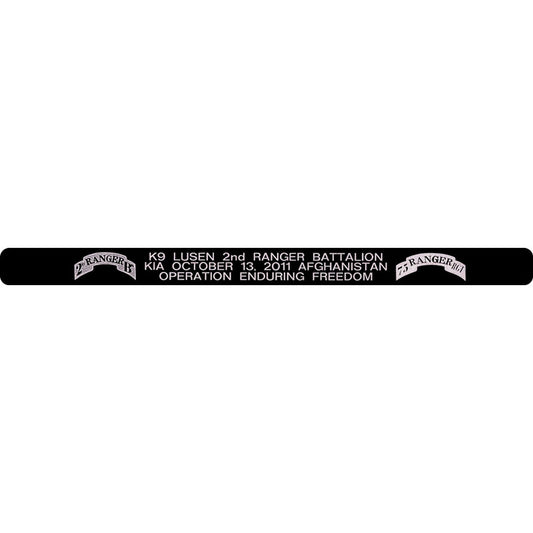 K9 Lusen Memorial Bracelet