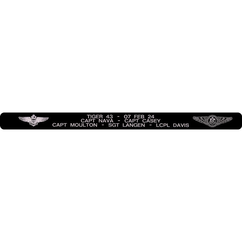 Tiger 43 Memorial Bracelet
