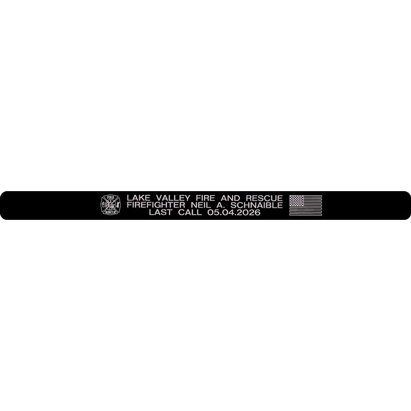 Firefighter Neil A. Schnaible Memorial Bracelet
