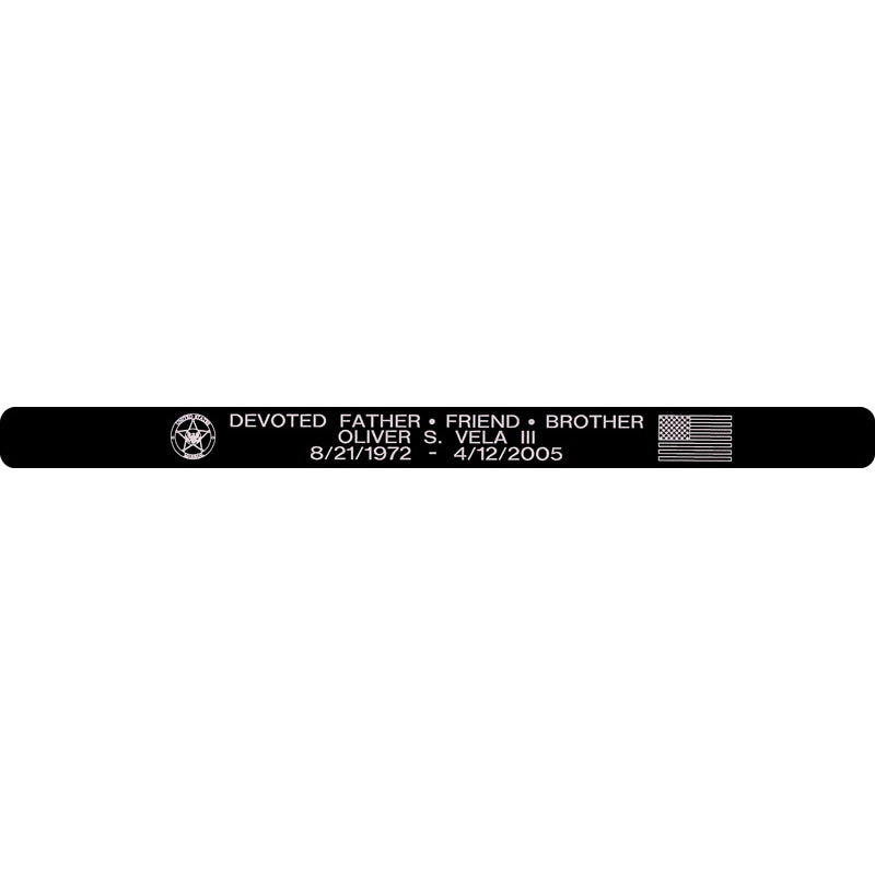 Oliver S. Vela III Memorial Bracelet