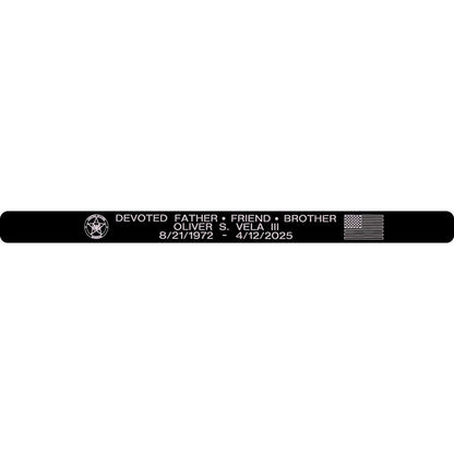 Oliver S. Vela III Memorial Bracelet