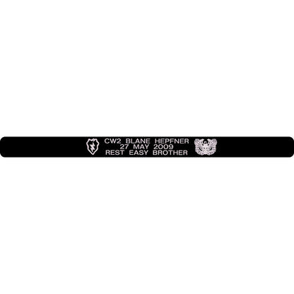 CW2 Blane Hepfner Memorial Bracelet