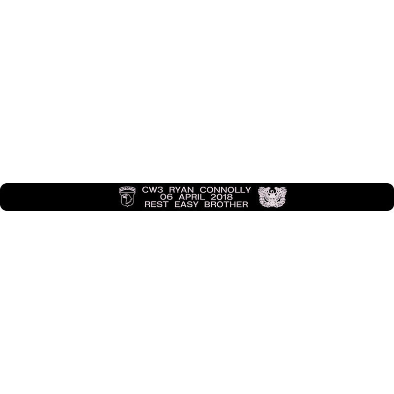 CW3 Ryan Connolly Memorial Bracelet
