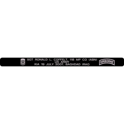 SGT Ronald L. Coffelt Memorial Bracelet
