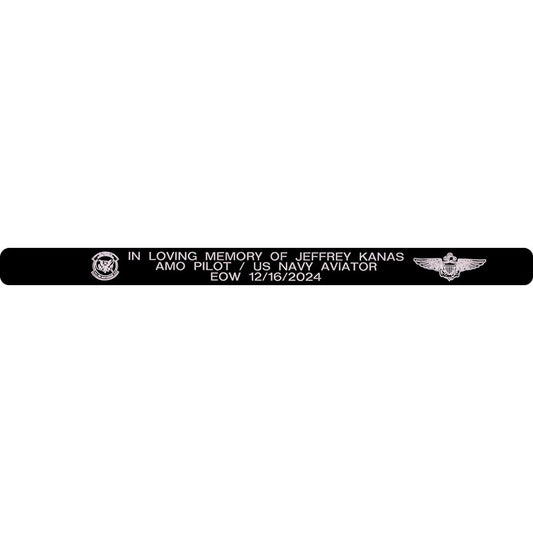 Jeffrey Kanas Memorial Bracelet