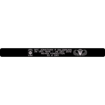 SFC Jonathan P Salzbrunn Memorial Bracelet 5/8"