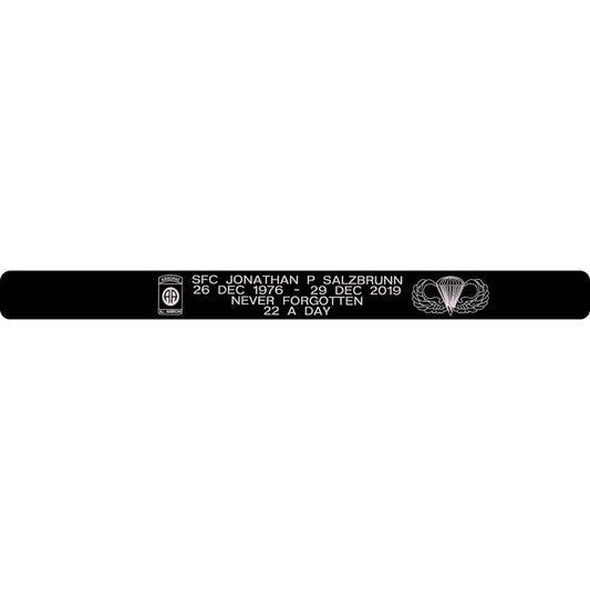 SFC Jonathan P Salzbrunn Memorial Bracelet 5/8"