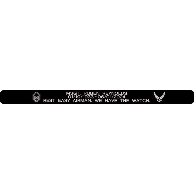 MSGT. Ruben Reynolds Memorial Bracelet