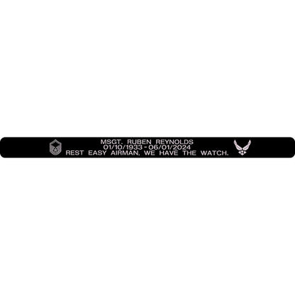 MSGT. Ruben Reynolds Memorial Bracelet