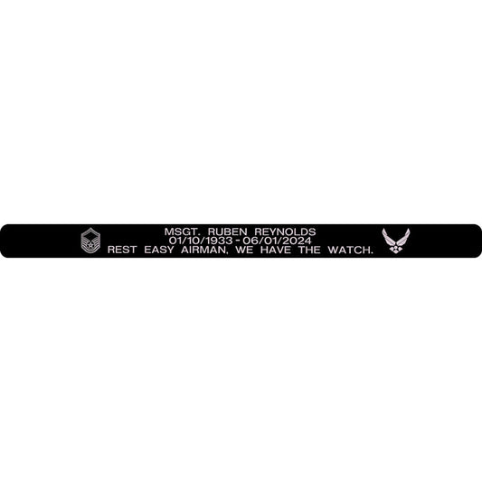 MSGT. Ruben Reynolds Memorial Bracelet