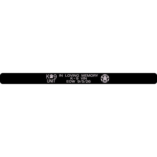 K-9 Vin Memorial Bracelet