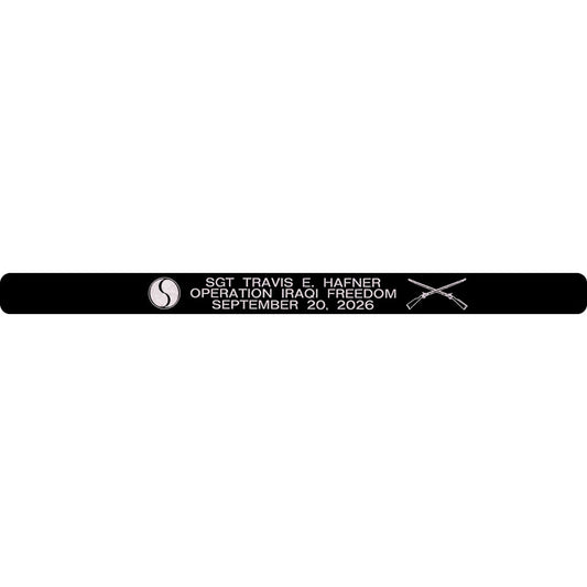 SGT Travis E. Hafner Memorial Bracelet