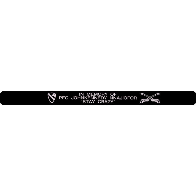 PFC Johnkennedy Nnajiofor Memorial Bracelet