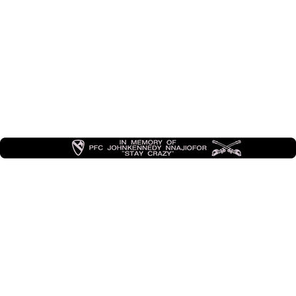 PFC Johnkennedy Nnajiofor Memorial Bracelet