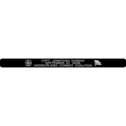 Captain Jonathan Dunbar Memorial Bracelet