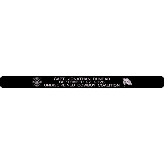 Captain Jonathan Dunbar Memorial Bracelet