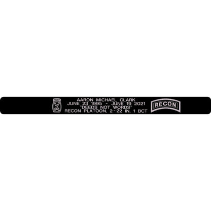 Aaron Michael Clark Memorial Bracelet 5/8"