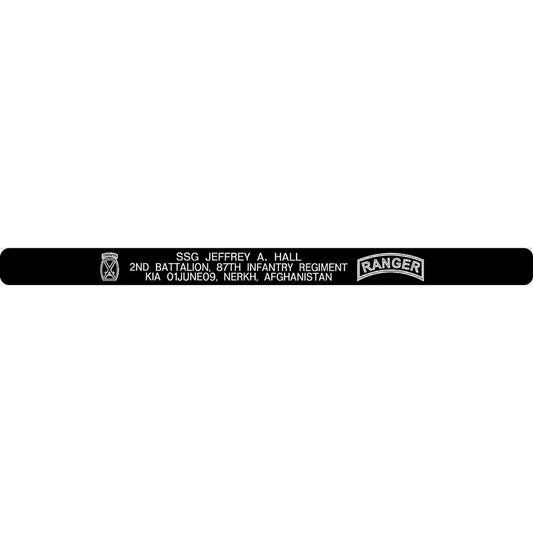 SSG Jeffry A. Hall Memorial Bracelets (EA)